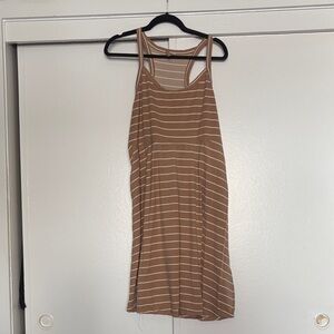 Max Cocos Yoga Striped Midi Dress